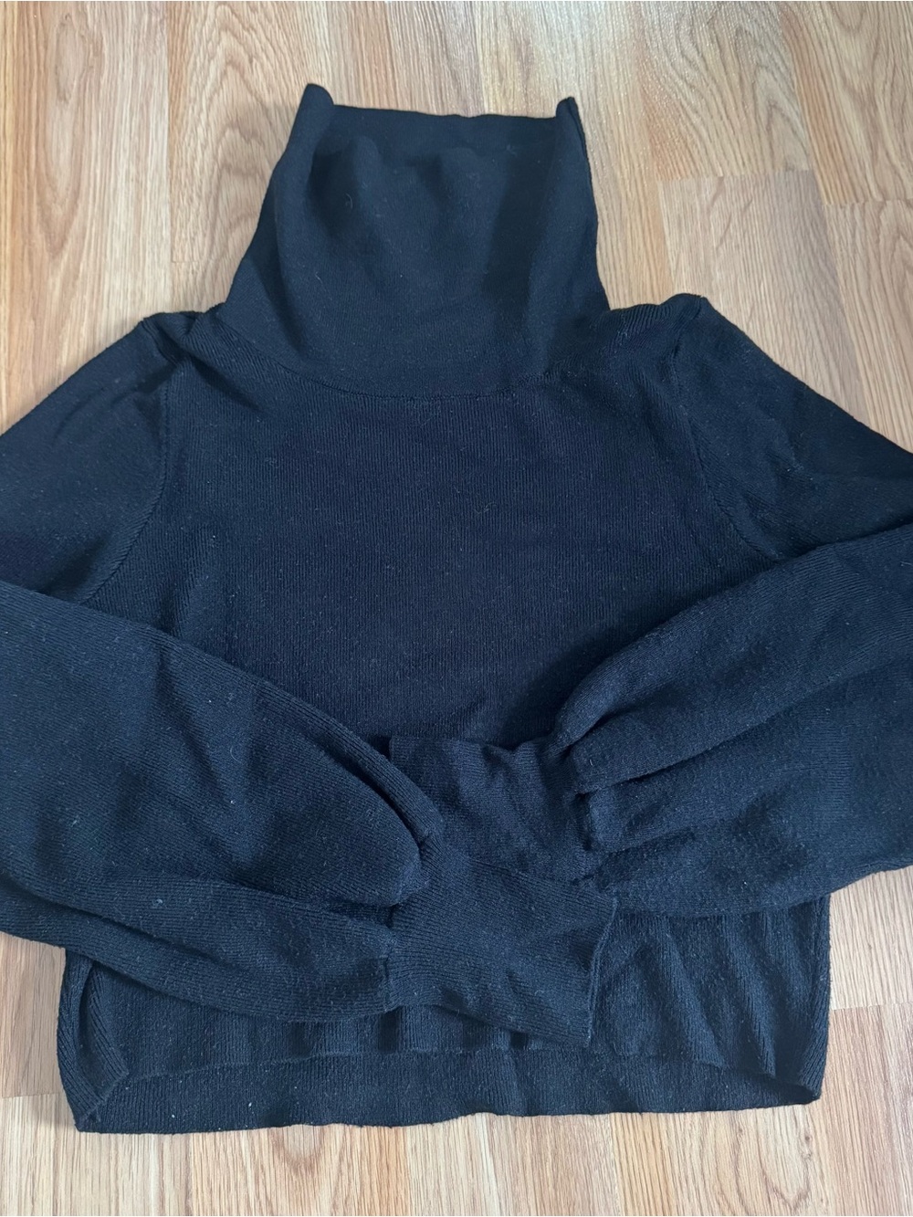 Forever 21 Black Turtleneck Sweater